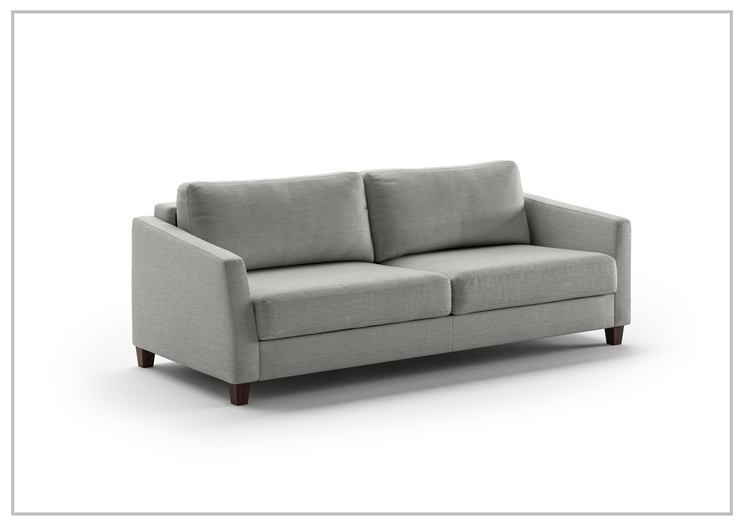 Monika King Sleeper Sofa Bed With Wood or Chrome Legs