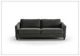 Luonto Monika Fabric King Sleeper Sofa Bed With Wood or Chrome Legs-SOFABED