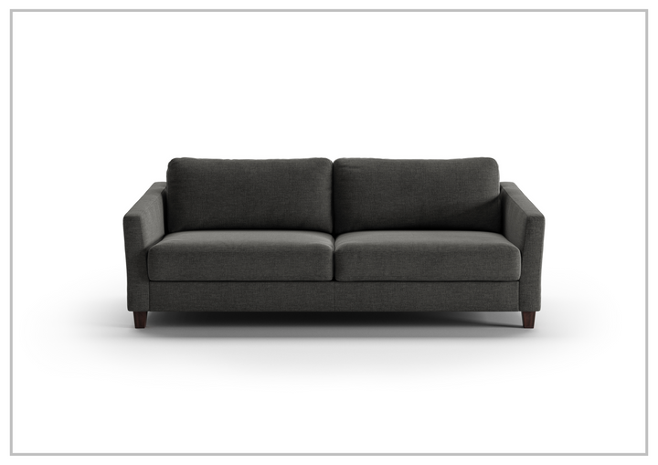 Luonto Monika Fabric King Sleeper Sofa Bed With Wood or Chrome Legs-SOFABED