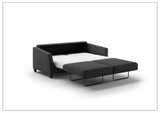 Luonto Monika Fabric Queen Sleeper Sofa With Wood or Chrome Legs-SOFABED
