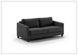 Luonto Monika Fabric Queen Sleeper Sofa With Wood or Chrome Legs-SOFABED