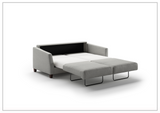 Luonto Monika Fabric Queen Sleeper Sofa With Wood or Chrome Legs-SOFABED