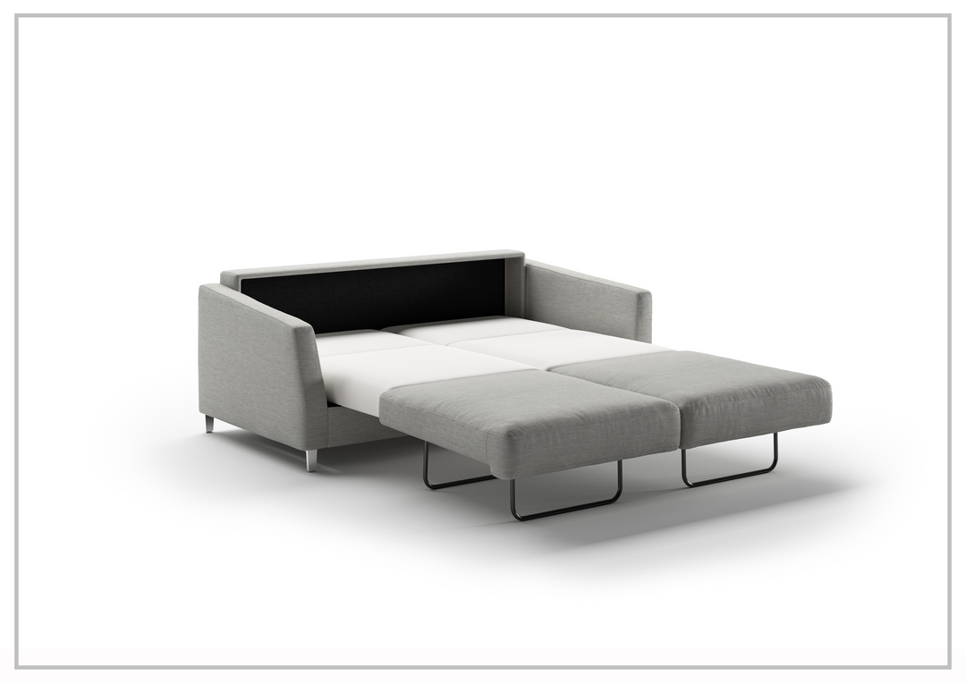 Monika Queen Sleeper Sofa With Wood or Chrome Legs