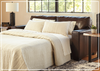 Mayan Queen Gray and Chocolate Leather Sleeper Sofa