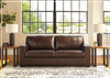 Mayan Queen Chocolate Leather Sleeper Sofa