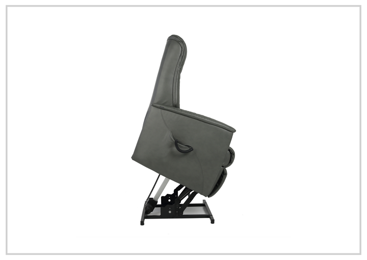 Fjords Memphis Leather Lift Recliner Chair with Motorized Headrest- Sofa Bed