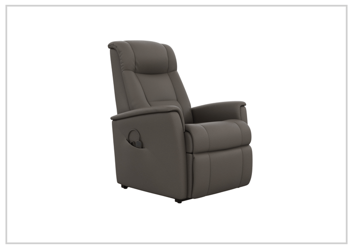 Fjords Memphis Leather Lift Recliner Chair with Motorized Headrest