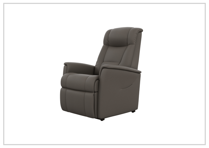Fjords Memphis Leather Lift Recliner Chair with Motorized Headrest