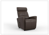 Fjords Milan Leather Power Lift Recliner Chair with Motorized Headrest-Sofabed