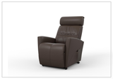 Fjords Milan Leather Power Lift Recliner Chair with Motorized Headrest-Sofabed