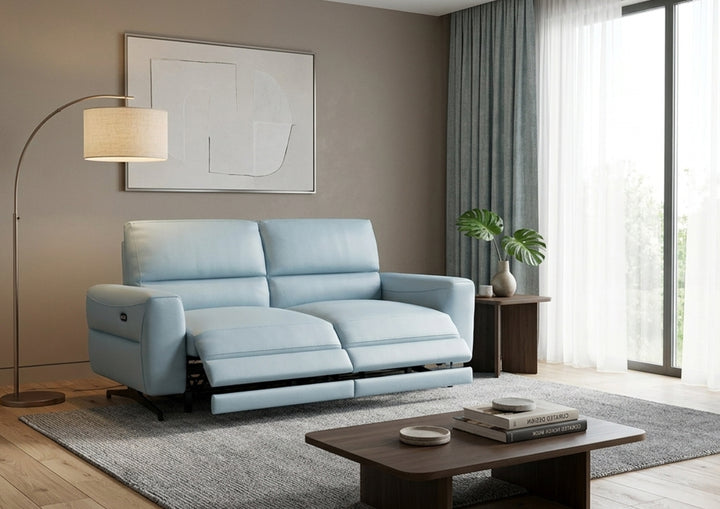 Klaussner Milano Blue Leather - Test