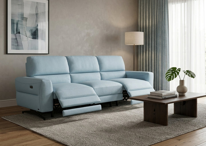 Klaussner Milano Blue Leather - Test