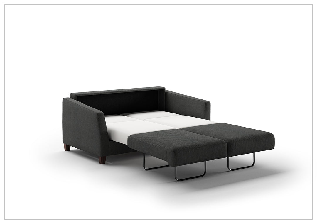 Monika Sleeper Sofa With Wood or Chrome Legs