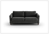 Luonto Monika Fabric Sleeper Sofa With Wood or Chrome Legs