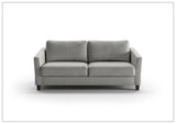 Luonto Monika Fabric Sleeper Sofa With Wood or Chrome Legs