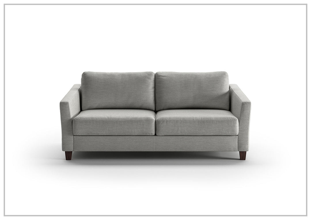 Luonto Monika Fabric Sleeper Sofa With Wood or Chrome Legs