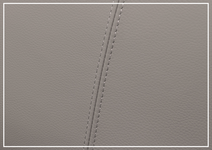 Klaussner Montaro Leather Motion Reclining Sofa with 2 Consoles