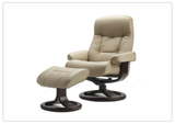 Fjords Muldal R Recliner Chair with Neck Support and Swivel Base