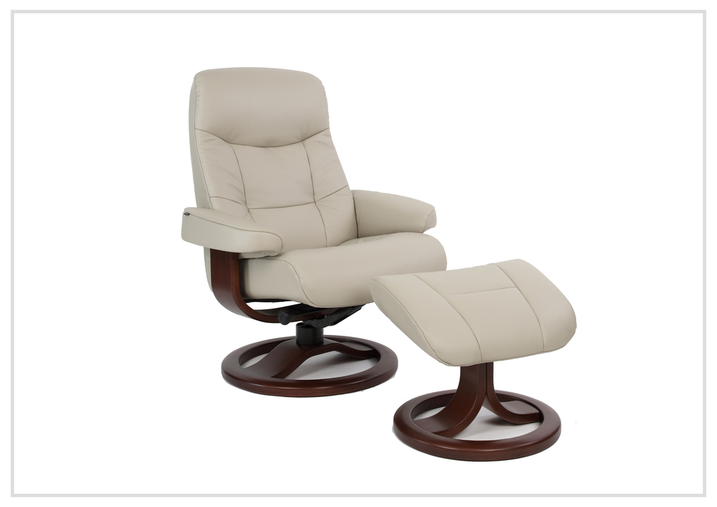 Fjords Muldal R Recliner Chair with Neck Support and Swivel Base