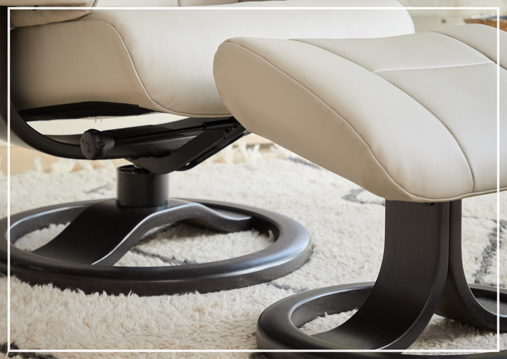Fjords Muldal R Recliner Chair with Neck Support and Swivel Base