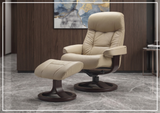 Fjords Muldal R Recliner Chair with Neck Support and Swivel Base