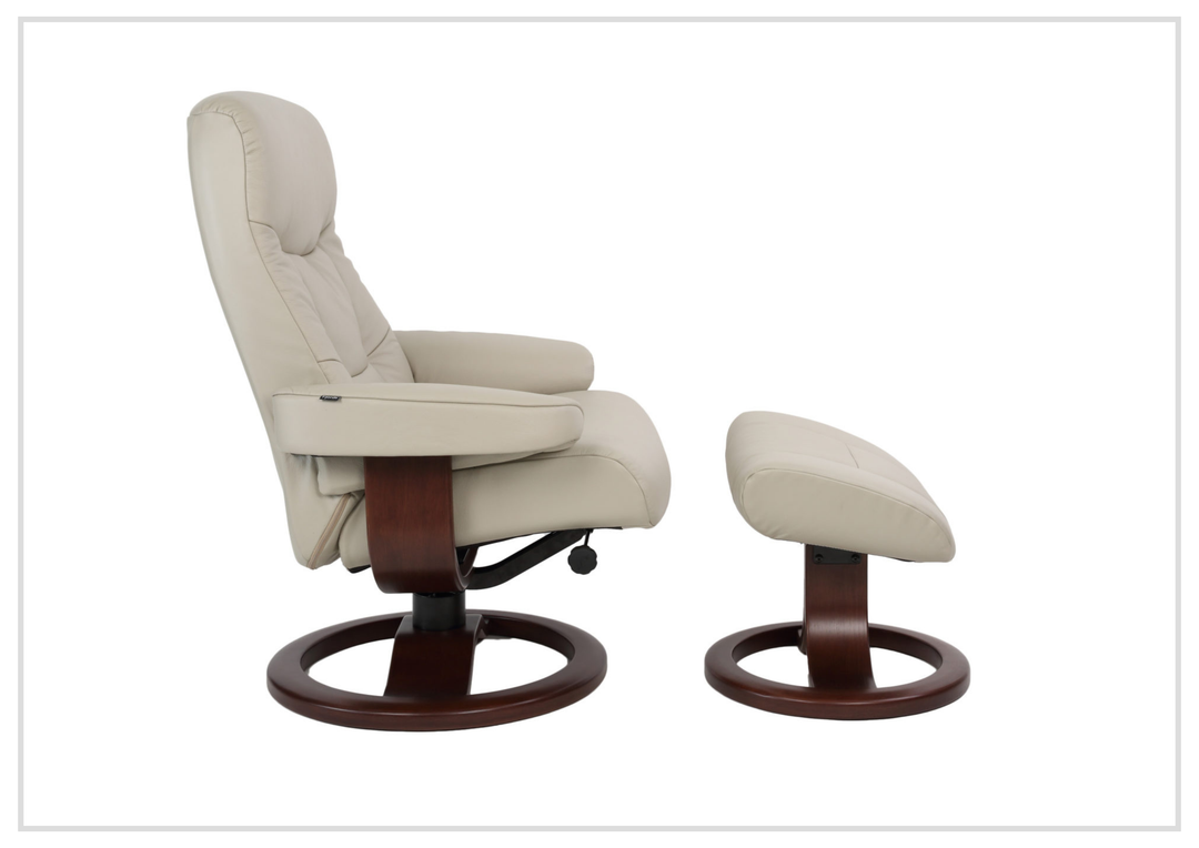 Fjords Muldal R Recliner Chair with Neck Support and Swivel Base