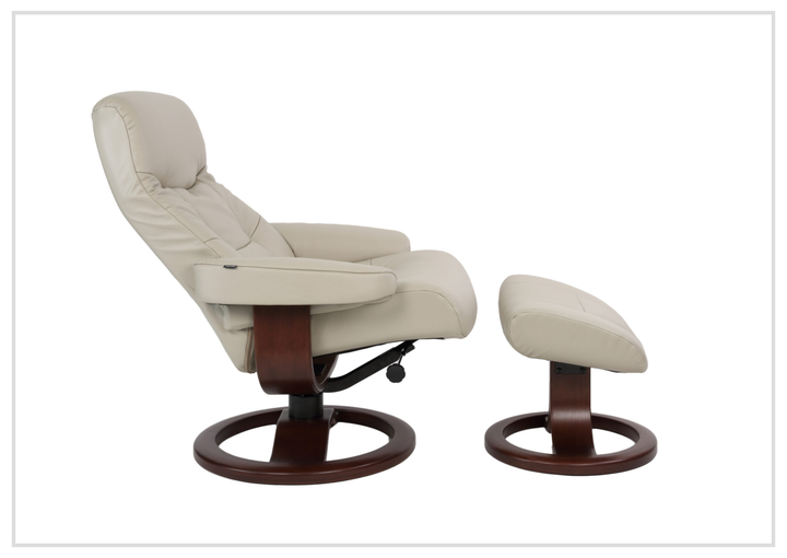 Fjords Muldal R Recliner Chair with Neck Support and Swivel Base