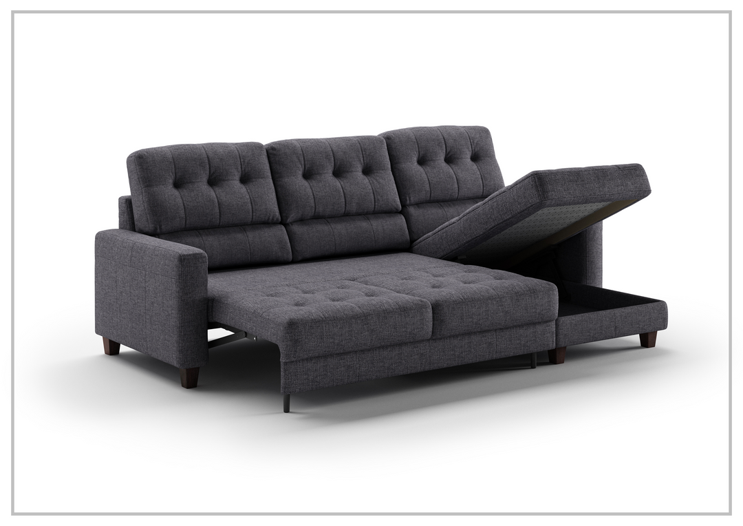 Noah 3- Seater Sectional Sofa Sleeper With Reversible Chaise