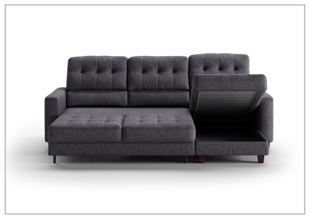 Noah 3- Seater Sectional Sofa Sleeper With Reversible Chaise