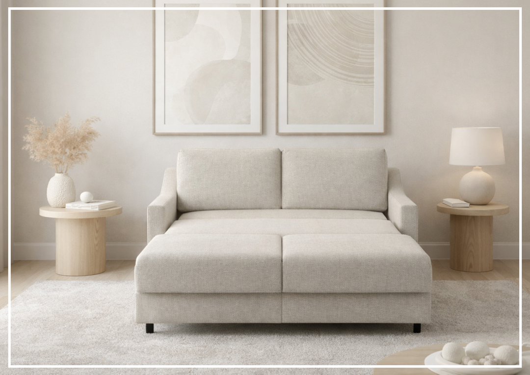 Luonto Nautica Queen Fabric Sofa Sleeper With Level Deluxe Mechanism - SOFABED