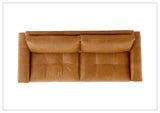 Bernhardt Nest Leather Sofa with Modern Styling