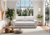 Klaussner Nestle Pullout Sleeper Sofa with Track Arms-SOFABED