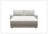 Klaussner Nestle Pullout Sleeper Sofa with Track Arms-SOFABED