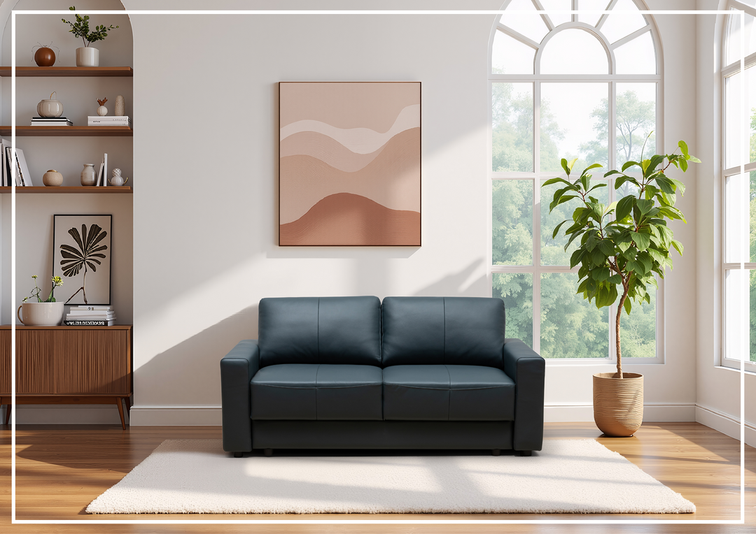 Klaussner Nestle Pullout Sleeper Sofa with Track Arms-SOFABED