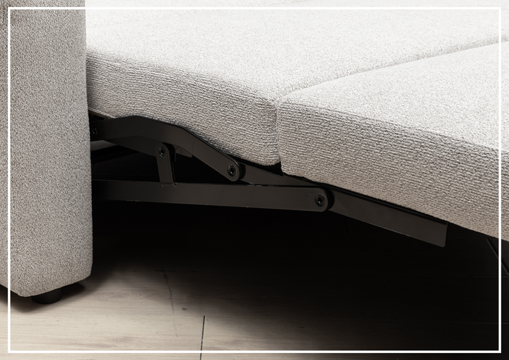 Klaussner Nestle Pullout Sleeper Sofa with Track Arms-SOFABED
