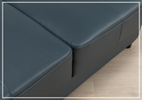 Klaussner Nestle Pullout Sleeper Sofa with Track Arms-SOFABED