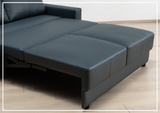 Klaussner Nestle Pullout Sleeper Sofa with Track Arms-SOFABED