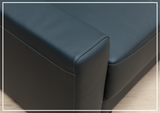 Klaussner Nestle Pullout Sleeper Sofa with Track Arms-SOFABED