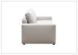 Klaussner Nestle Pullout Sleeper Sofa with Track Arms-SOFABED