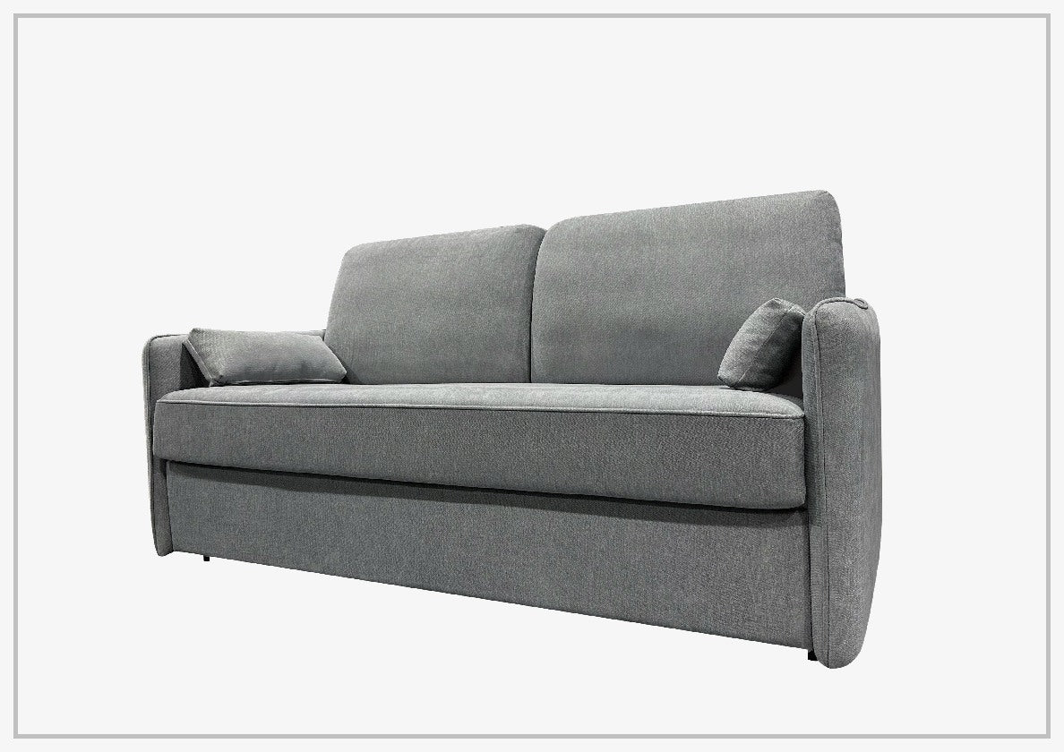 New York Sleek Sofa Sleeper with Memory Foam Mattress In Full Size