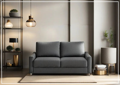 Nico Sleeper Sofa (King/Queen/Full XL/Cot) With Walnut or Chrome Leg Finish