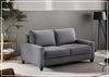 Nico Sleeper Sofa (King/Queen/Full XL/Cot) With Walnut or Chrome Leg Finish