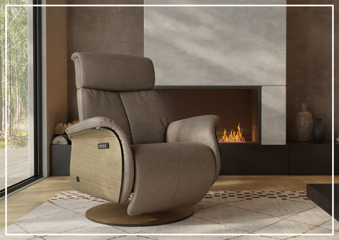Fjords Nova Zero Gravity Recliner Chair with Motorized Headrest-Sofabed