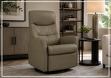 Fjords Oslo Power Glider Recliner Chair with Swivel Base & Rocking Motion-Sofa Bed