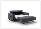 Paris Sleeper Sofa in King or Queen Size With Ratchet Adjustable Headrests
