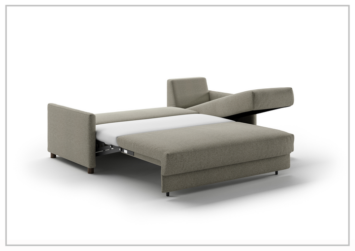 Luonto Pint 3-Seater L-Shaped Fabric Sectional Sleeper Sofa-SOFABED