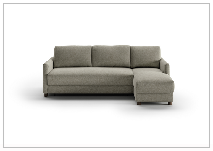 Pint 3-Seater L-Shaped Fabric Sectional Sleeper Sofa
