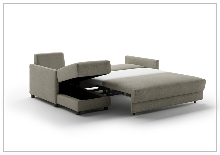 Pint 3-Seater L-Shaped Fabric Sectional Sleeper Sofa