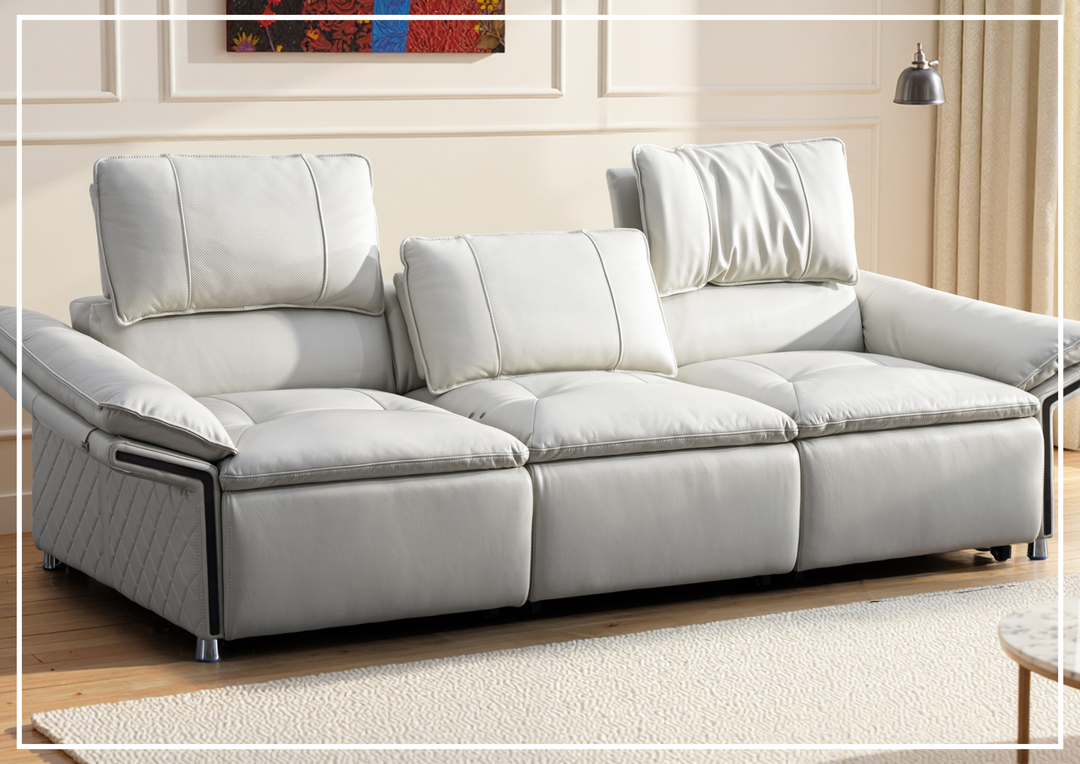 Klaussner Parenzo 3-Piece Power Sliding Sofa-SOFABED