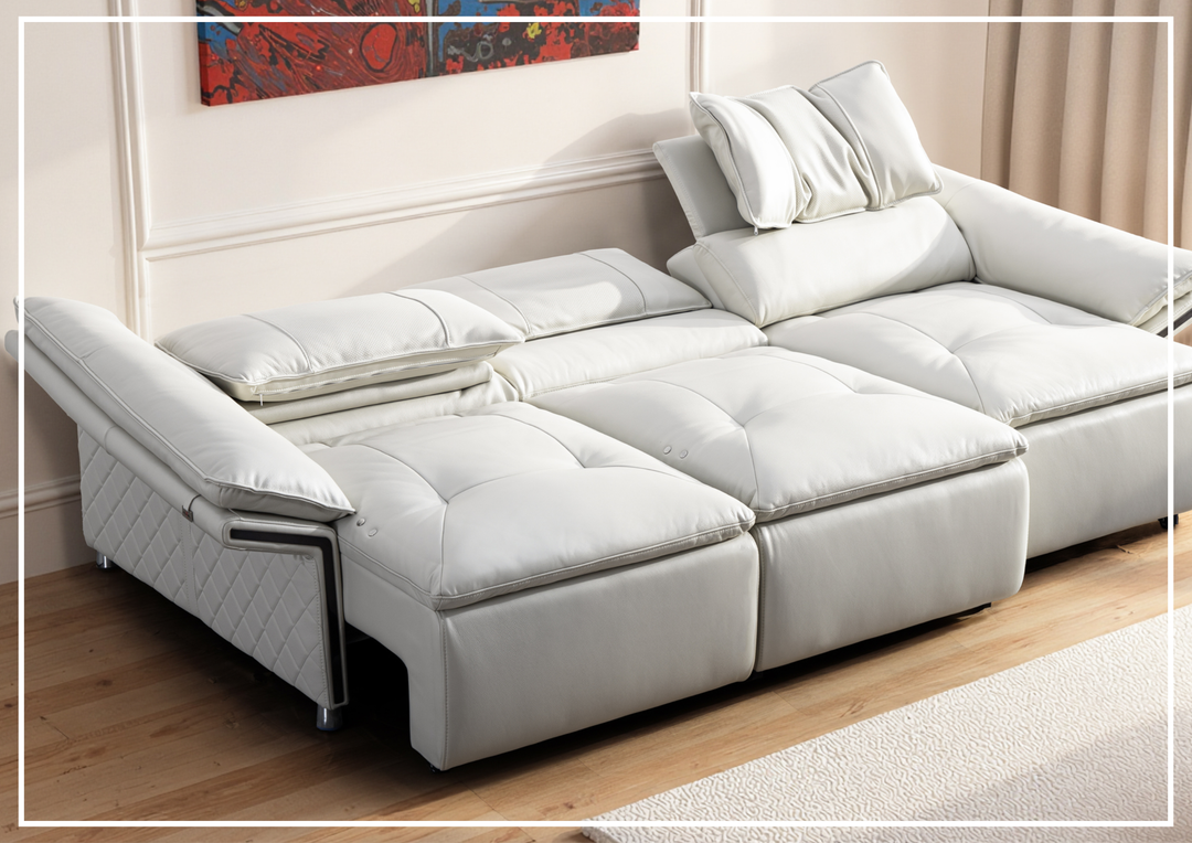 Klaussner Parenzo 3-Piece Power Sliding Sofa-SOFABED